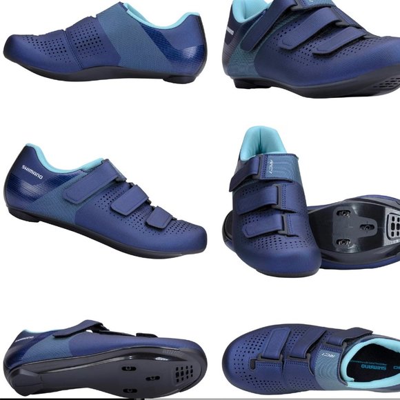 NIB Women's Shimano RC 1 Road Cycling Dynalast SPD Cycling Shoes Cleats 39 7 - Picture 6 of 6